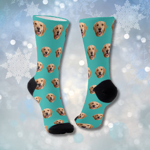 Personalised Pet Face Photo Socks
