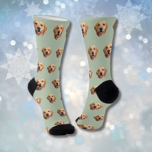 Personalised Pet Face Photo Socks
