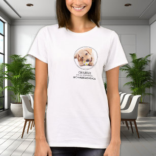 Personalised Pet Influencer Social Media Instagram T-Shirt