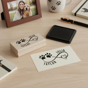 Personalised Pet Lover Signature Stamp