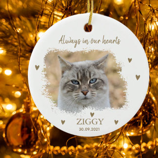 Personalised Pet Memorial Ceramic Tree Decoration