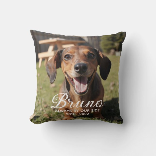Personalised Pet Memorial Cushion (Front)