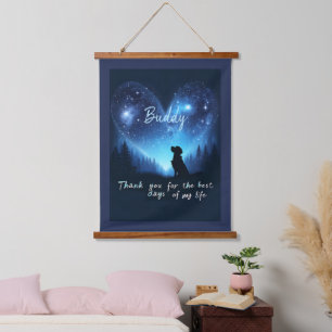 Personalised Pet Memorial Hanging Tapestry