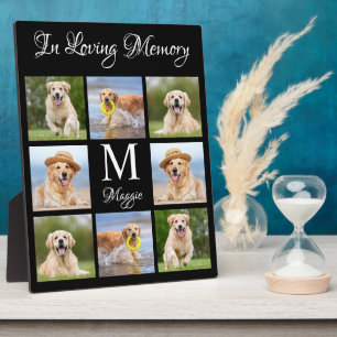 Personalised Pet Memorial In Loving Memory Photo Plaque