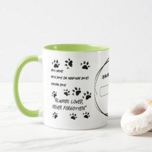 Personalised Pet Memorial Mug -