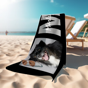 Personalised Pet Memorial Photo Bath Towel