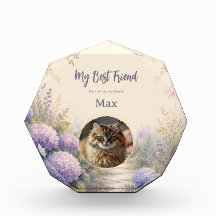 Personalised Pet Memorial Photo Block