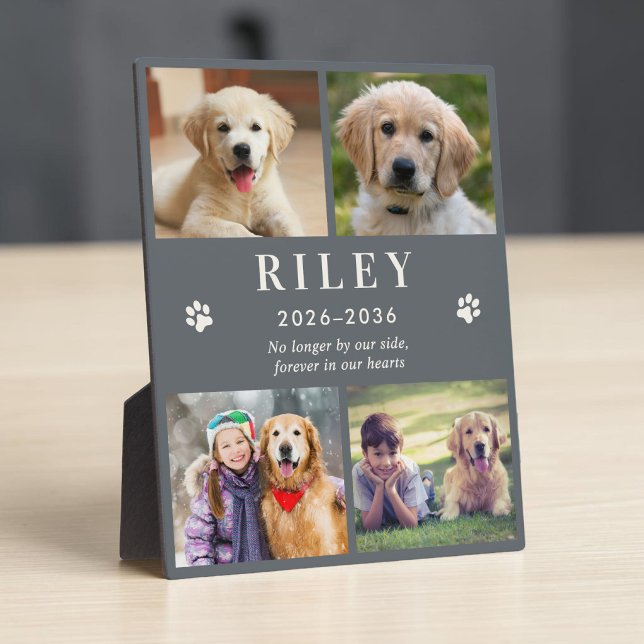 Personalised Pet Memorial Photo Collage Plaque (Personalized Pet Memorial Photo Collage Plaque)