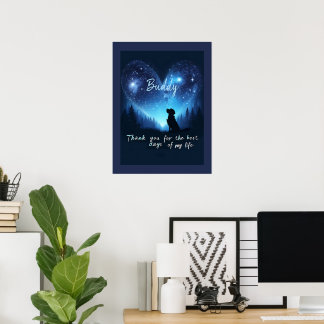 Personalised Pet Memorial  Poster