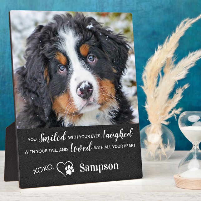 Personalised Pet Memorial Remembrance Dog Photo Plaque (Creator Uploaded)