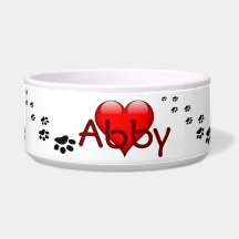 Personalised Pet Nam Paw print Pattern