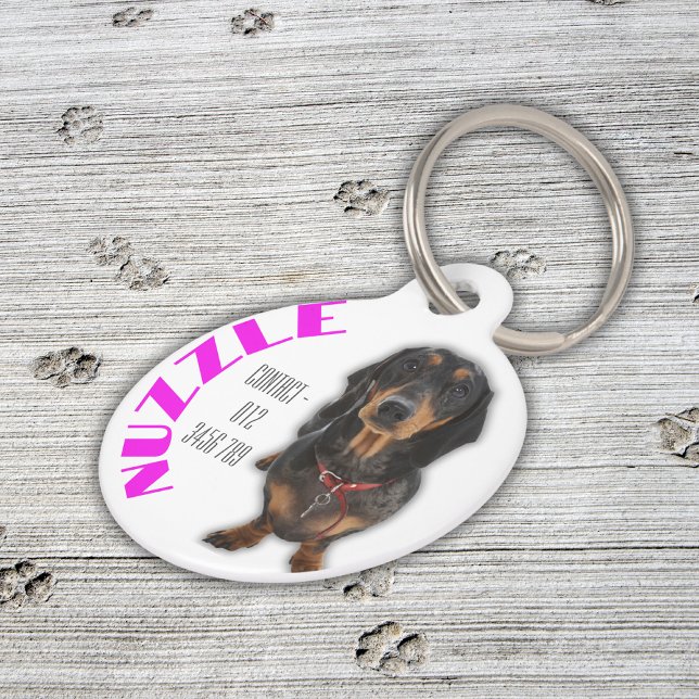 Personalised Pet Name with Image |  Pet Tag (Creator Uploaded)