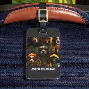 "Personalised Pet Owner Luggage Tag - Coolest Dog
