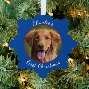Personalised Pet Paper Snowflake Ornament