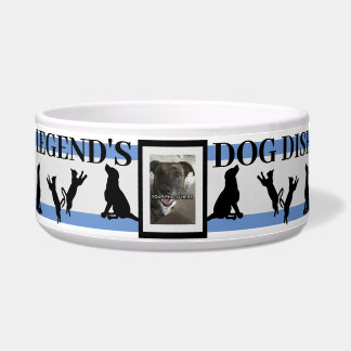 Personalised Pet Photo and Name Bowl