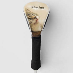 Personalised Pet Photo and Text Golf Head Cover