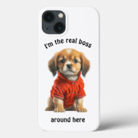 Personalised Pet Photo Boss Dog