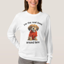 Personalised Pet Photo Boss Dog