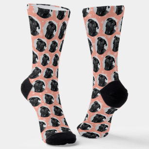 Personalised Pet Photo Christmas Pattern Socks