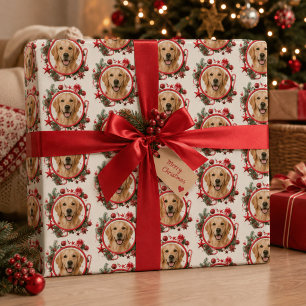 Personalised Pet Photo Christmas Wrapping Paper