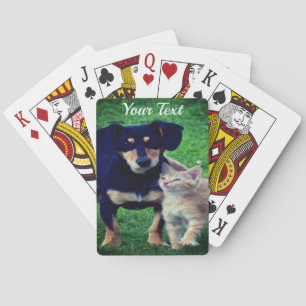 Personalised Pet Photo Classic Playing Cards