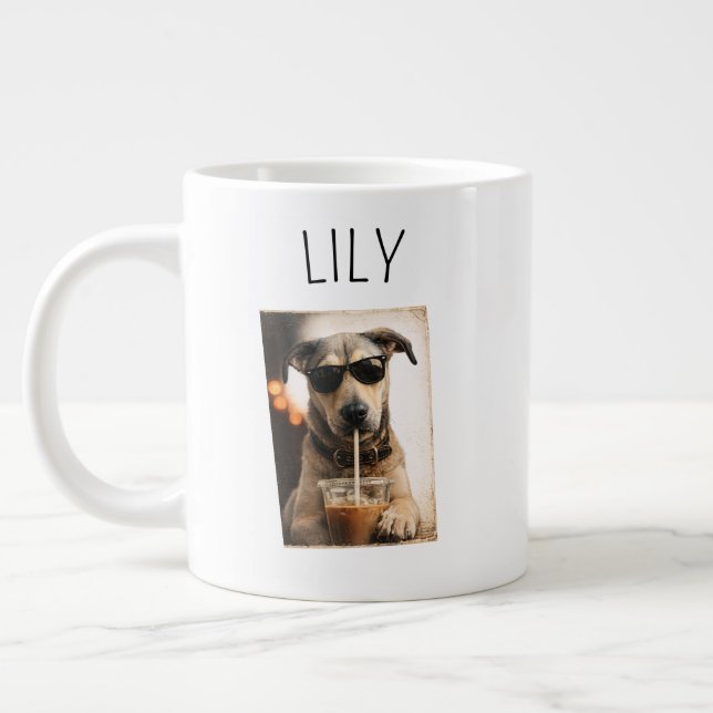 Personalised Pet Photo Coffee Mug (Left)