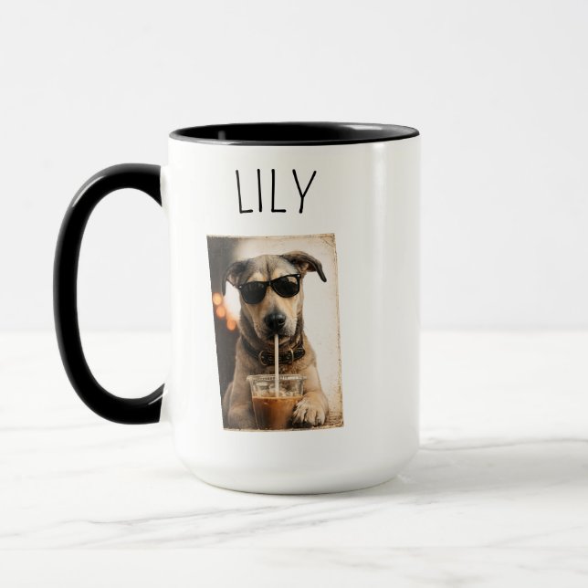 Personalised Pet Photo Coffee Mug (Left)