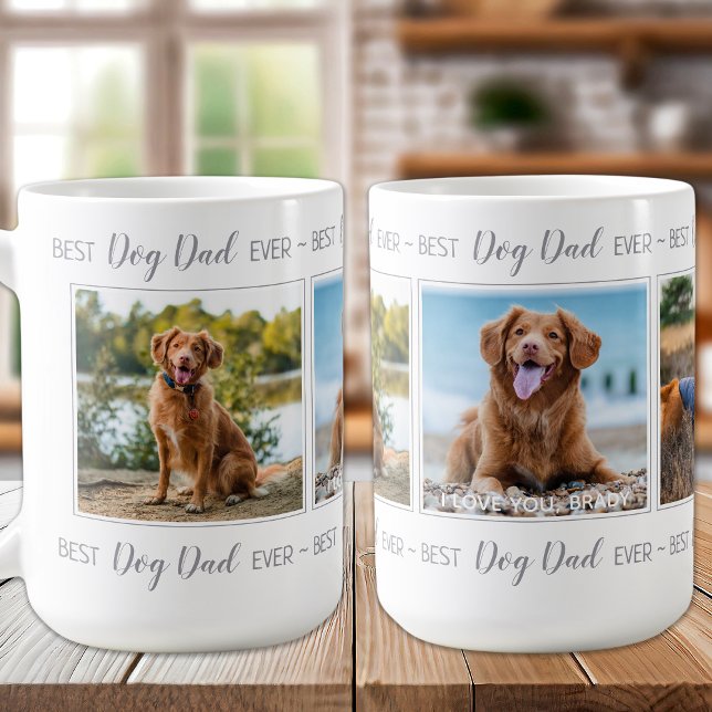 Personalised Pet Photo Dog Dad Coffee Mug (Creator Uploaded)