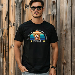 Personalised Pet Photo Dog Dad T-Shirt