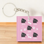 Personalised Pet Photo Dog Lover Instagram<br><div class="desc">This "Personalised Pet Photo Dog Lover Instagram Keychain" is the perfect accessory for pet enthusiasts. Showcase your love for your furry friend by uploading a favourite photo, framed in an Instagram-style design. Compact and stylish, this keychain allows you to carry a cherished memory wherever you go. Personalise it with your...</div>