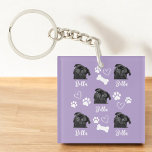 Personalised Pet Photo Dog Lover Instagram<br><div class="desc">This "Personalised Pet Photo Dog Lover Instagram Keychain" is the perfect accessory for pet enthusiasts. Showcase your love for your furry friend by uploading a favourite photo, framed in an Instagram-style design. Compact and stylish, this keychain allows you to carry a cherished memory wherever you go. Personalise it with your...</div>
