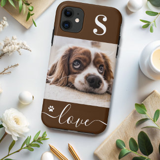 Personalised pet photo dog lover keepsake Case-Mate iPhone case