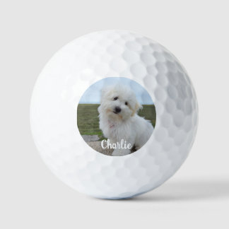 Personalised Pet Photo Dog Lover Keepsake Golf Balls