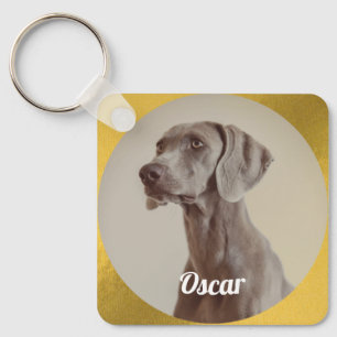 Personalised Pet Photo Dog Lover Keepsake Keychain