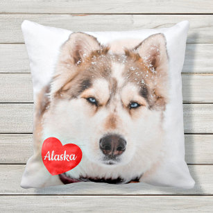 Personalised Pet Photo Gifts Dog Lover Keepsake Cushion