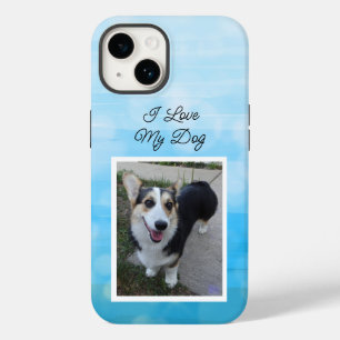 Personalised Pet Photo I Love my Dog     Case-Mate iPhone 14 Case
