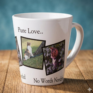 Personalised Pet Photo Latte Mug