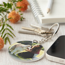 Personalised Pet Photo Memorial Keychain