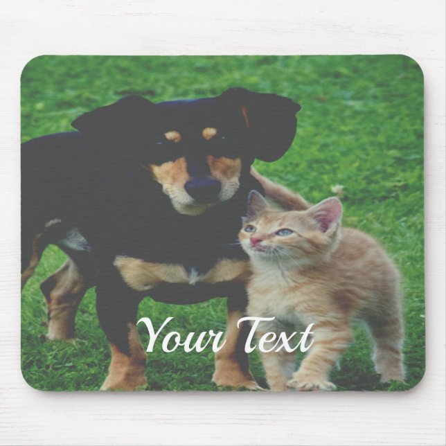 Personalised Pet Photo Mouse Pad (Front)
