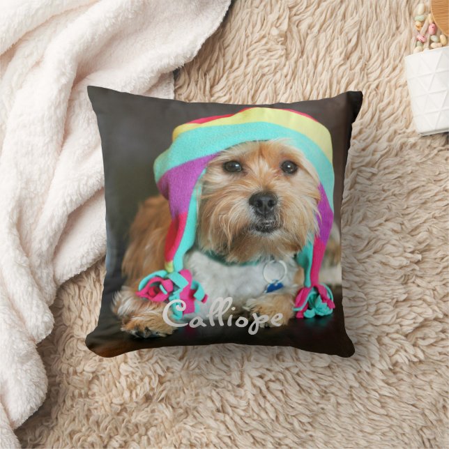 Personalised Pet Photo Pillow (Blanket)
