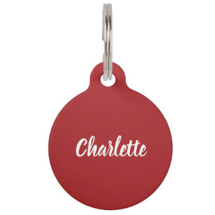 Personalised Pet Tag, Cat and Dog ID Tag