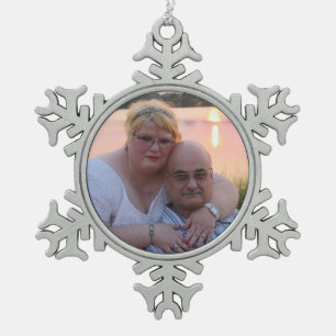 Personalised peuter snowflake ornament 