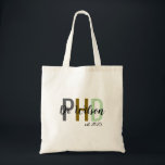 Personalised Ph.d Graduation Tote Bag, Custom Doct Bag<br><div class="desc">Personalised Ph.d Graduation Tote Bag,  Custom Doctorate Graduate Gift for Her,  New Phd Gift,  Phd Grad Gift Tote,  Phd Student Definition</div>