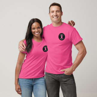 Personalised Pharmacists Never Give Up Pink Ribbon T-Shirt