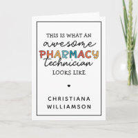 Personalised Pharmacy Technician Awesome Funny