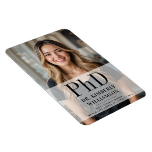 Personalised PhD Graduation Doctor of Philosophy Magnet