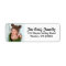 Personalised Photo Address Labels