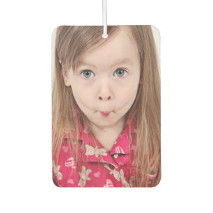 Personalised Photo Adorable Family Two Picture Car Air Freshener