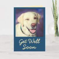 Personalised Photo and Encouragement Get Well  Car