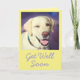 Personalised Photo and Encouragement Get Well  Card